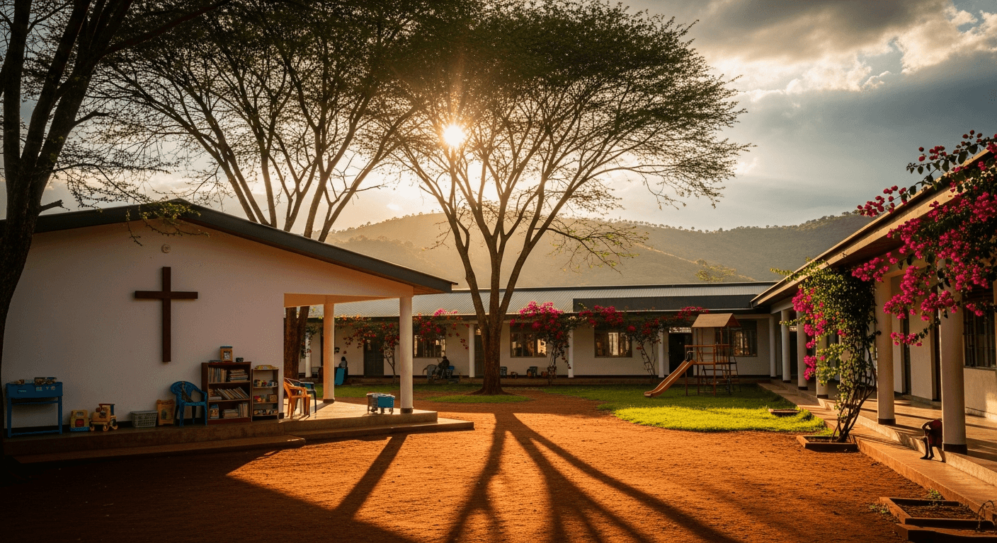 Ugandan orphan smiles. God provided for orphan testimony, hope amidst hardship. From streets to ministry testimony.