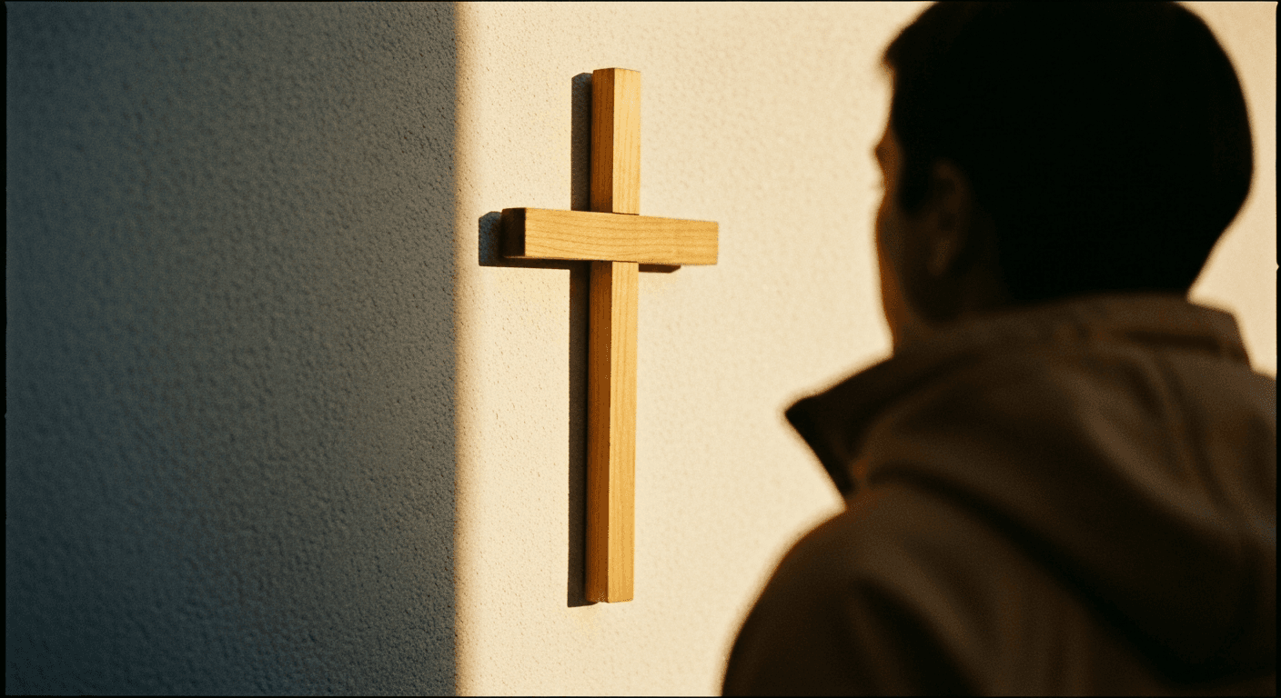 Marvin Serra, former atheist, at Catholic baptism. Intellectual conversion. France revival.