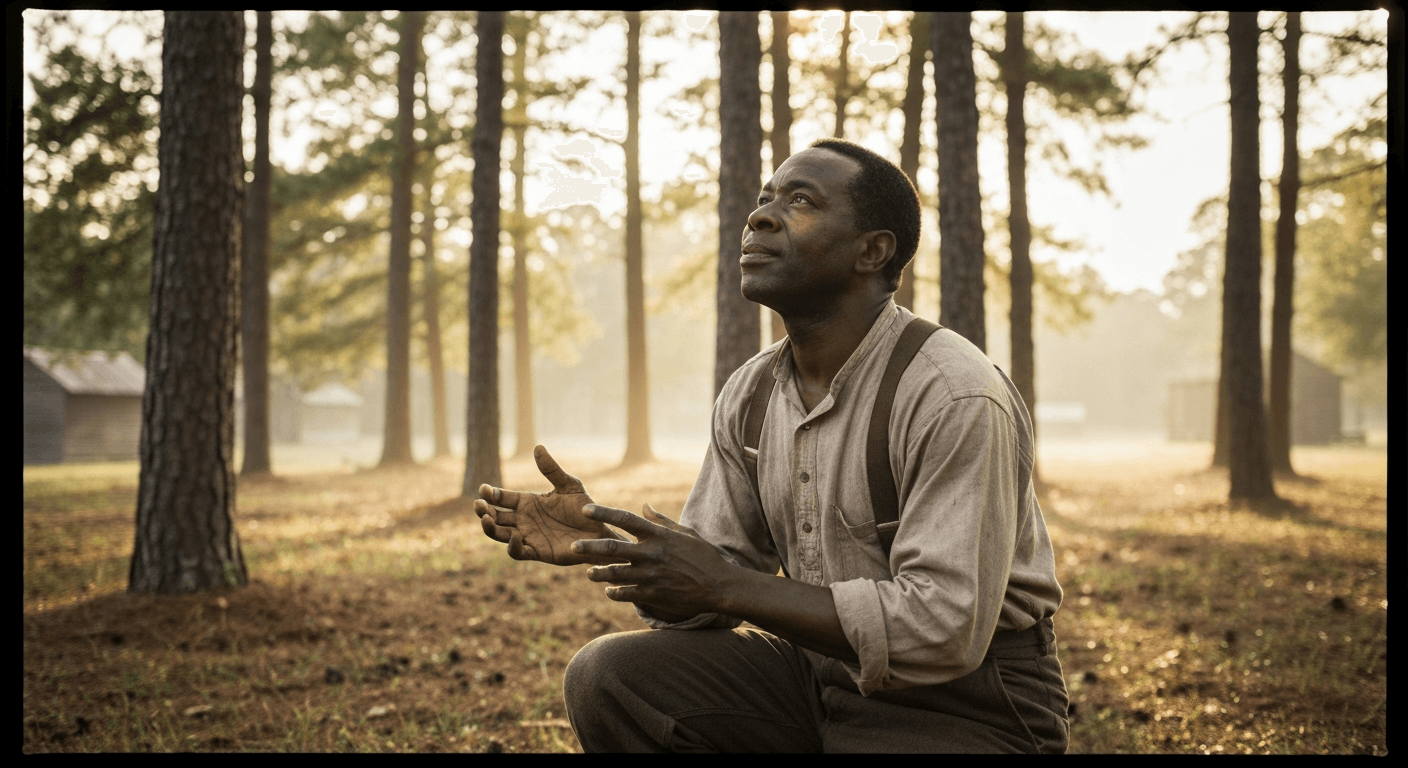 George Washington Carver faith: "Did George Washington Carver talk to God about peanuts?" Tuskegee lab; hearing God in nature.