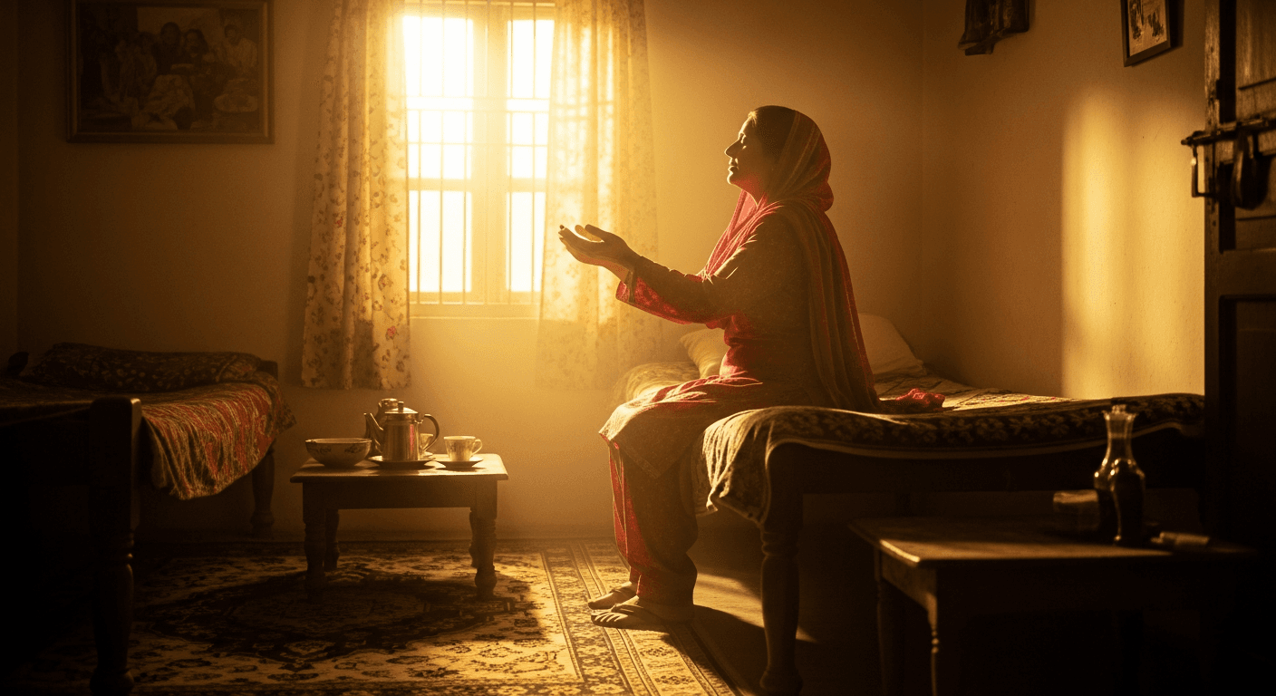 Gulshan Esther's miraculous healing from paralysis testimony after a Jesus healing vision in Pakistan. Jhang, Punjab.