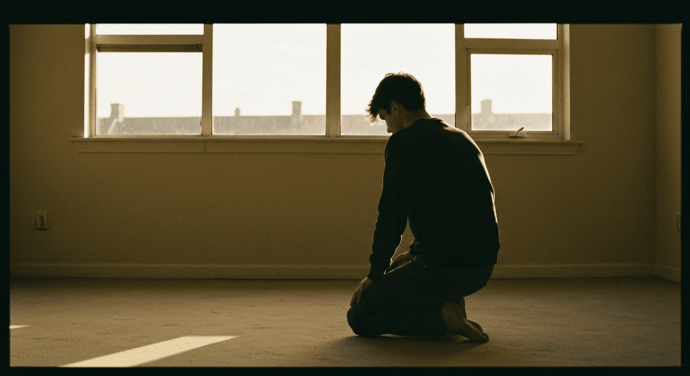 Young evangelist Elijah Lamb smiles in modern Florida setting. Gen Z pastor found faith on missions trip and now shares TikTok ministry testimony.