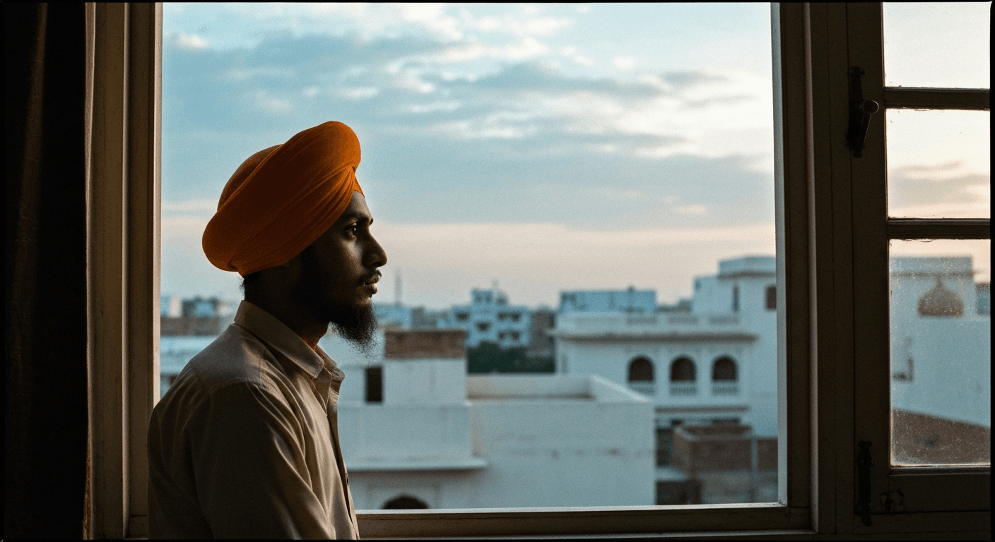 Punjab, India: Young Sikh converted to Christianity after a powerful jesus vision testimony India. Historical christian conversion testimony Punjab...