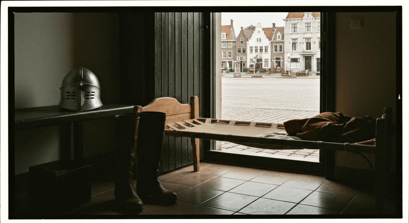 Switzerland hermit Nicholas von Flรผe's christian testimony of surrender. God calls man hermit to prayer in Sachseln.