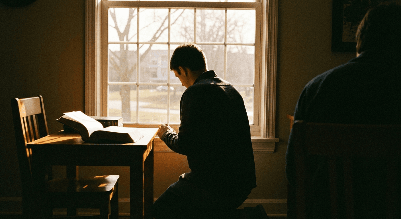 MIT professor faith story: Scientist conversion testimony in Cambridge, MA. Scene depicts Rosalind Picard's journey.