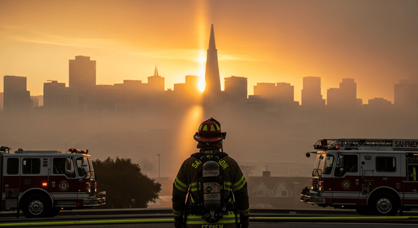 San Francisco firefighter's "god spoke during emergency," a powerful firefighter testimony of faith restored. Divine intervention during crisis.